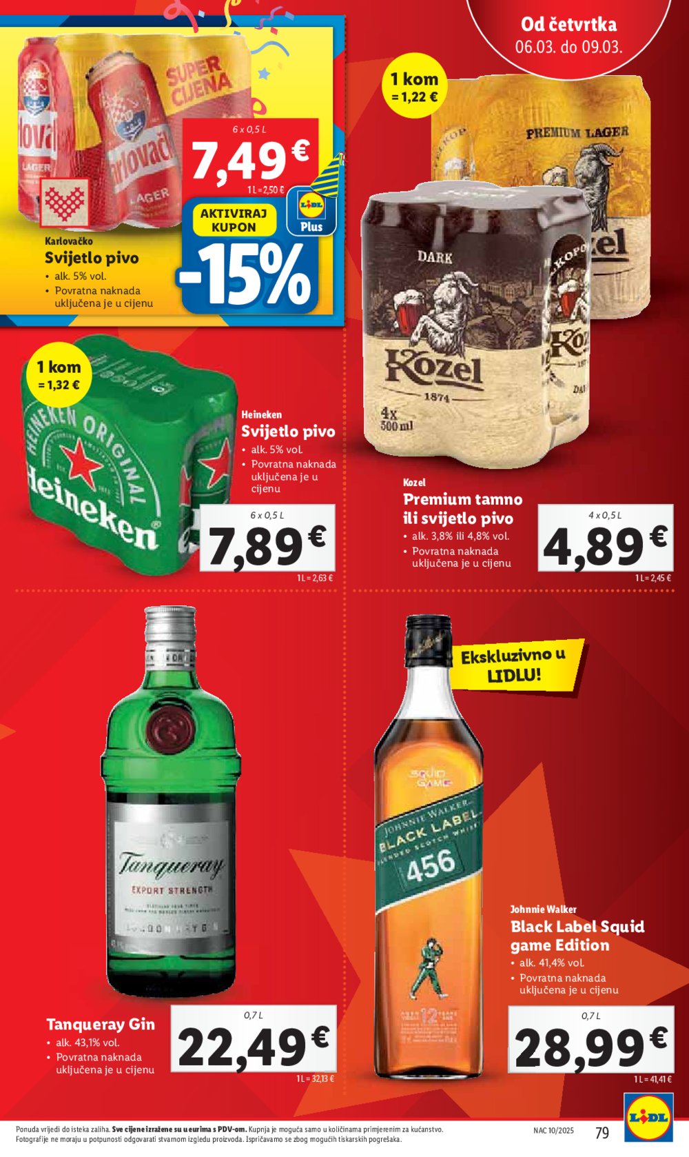 Lidl katalog Super ponuda od ponedjeljka 03.03.-09.03.2025.