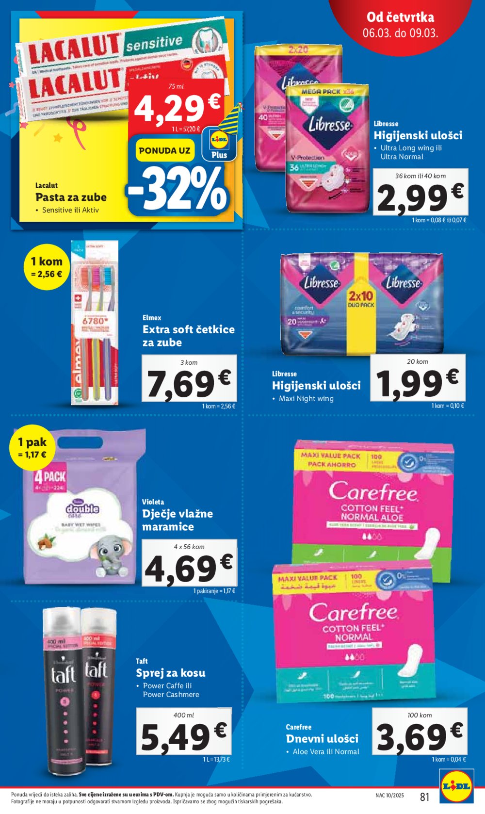 Lidl katalog Super ponuda od ponedjeljka 03.03.-09.03.2025.