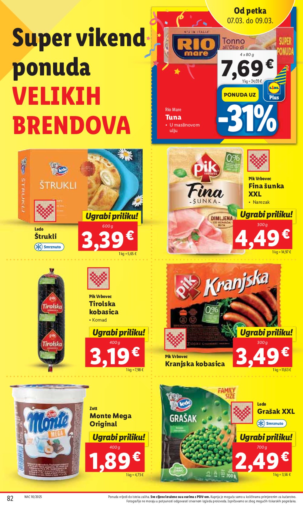 Lidl katalog Super ponuda od ponedjeljka 03.03.-09.03.2025.