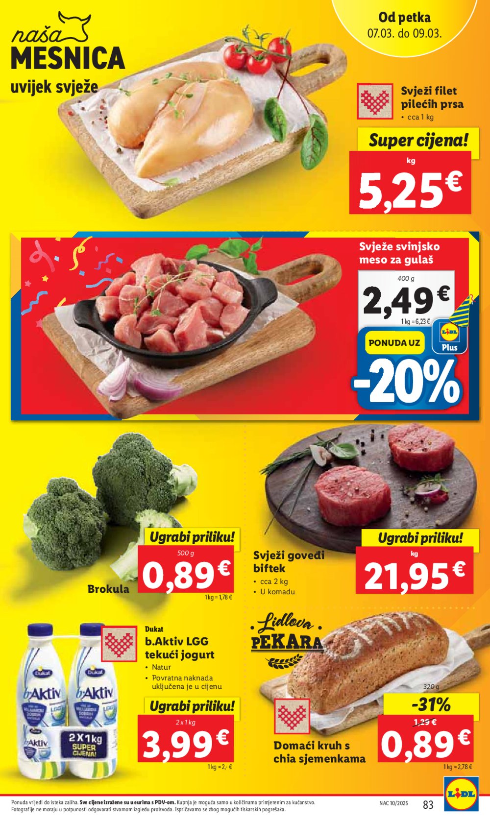 Lidl katalog Super ponuda od ponedjeljka 03.03.-09.03.2025.