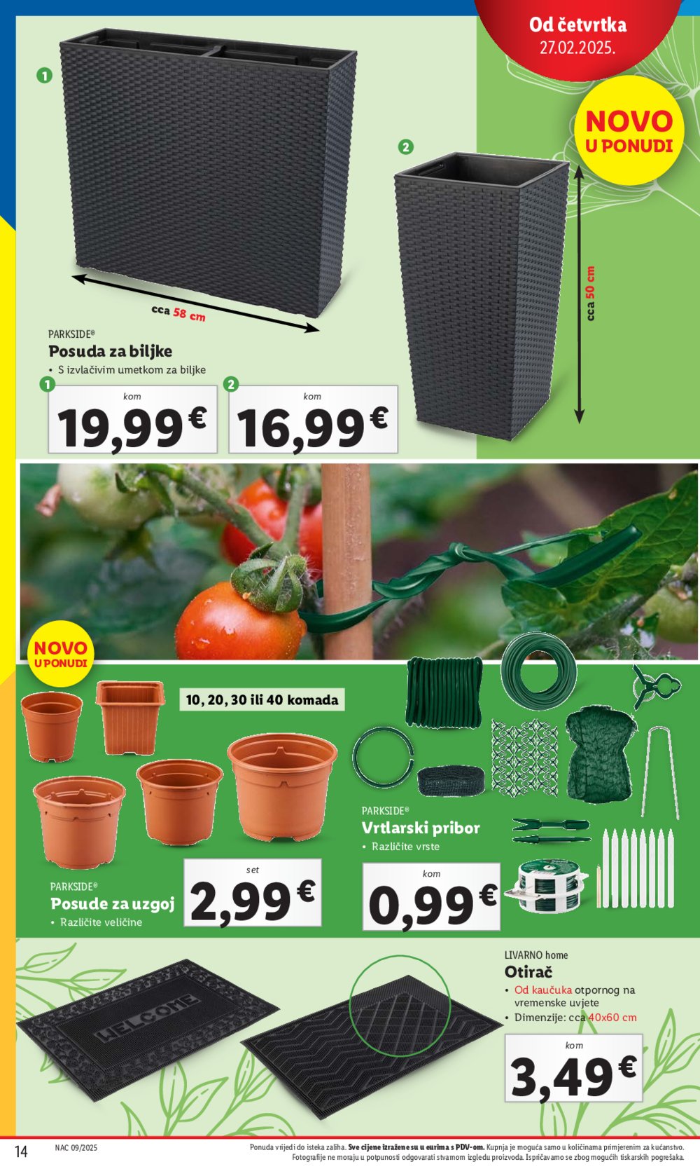 Lidl katalog Vrt od 27.02.2025.