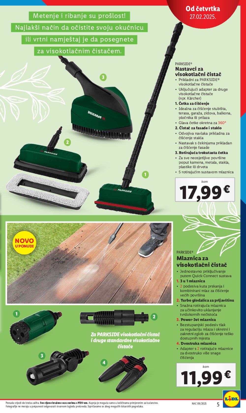 Lidl katalog Vrt od 27.02.2025.