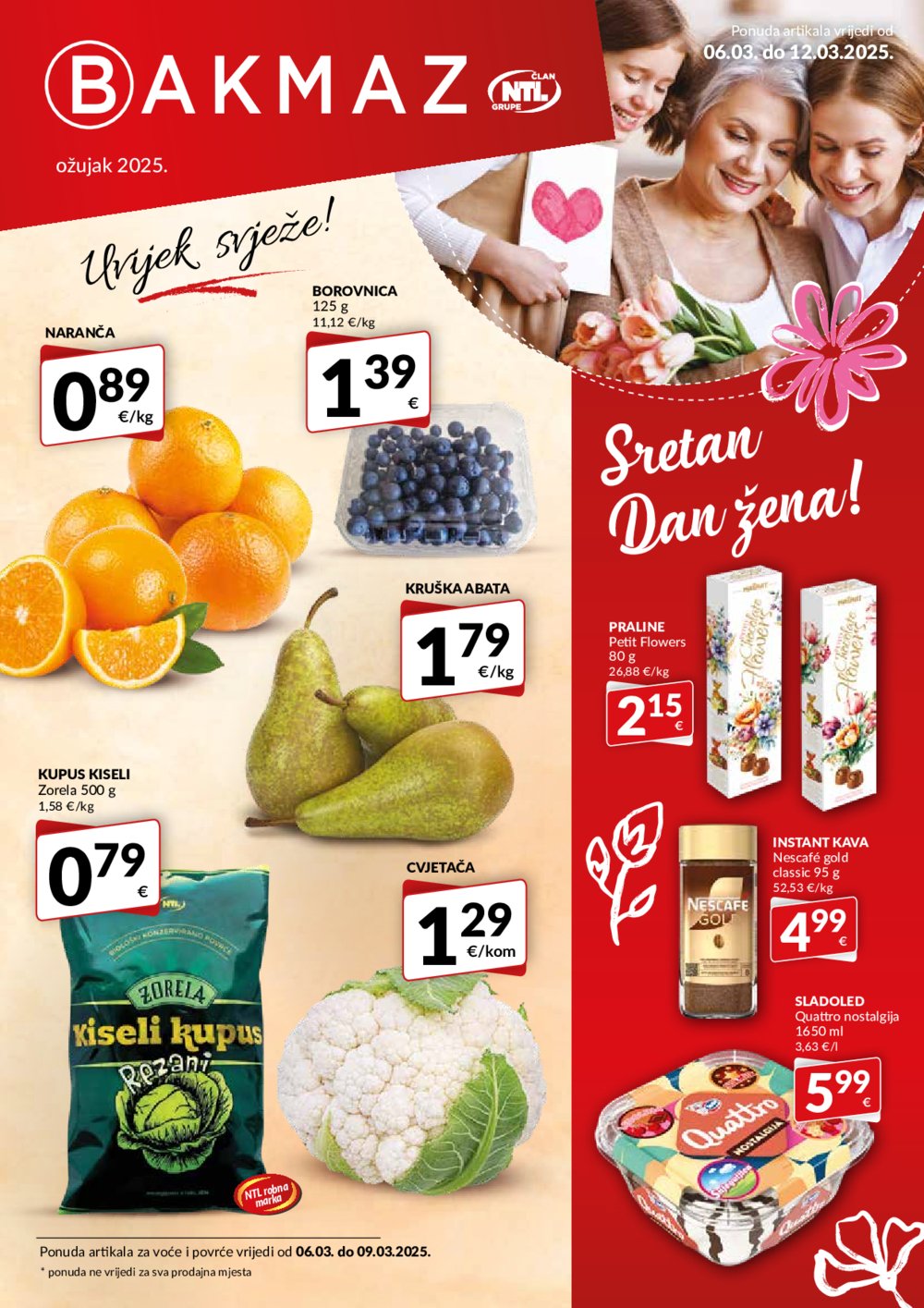 Bakmaz katalog Akcija 06.03.-12.03.2025.