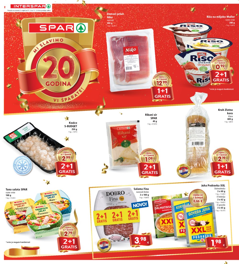 INTERSPAR katalog Akcija 05.03.-11.03.2025.