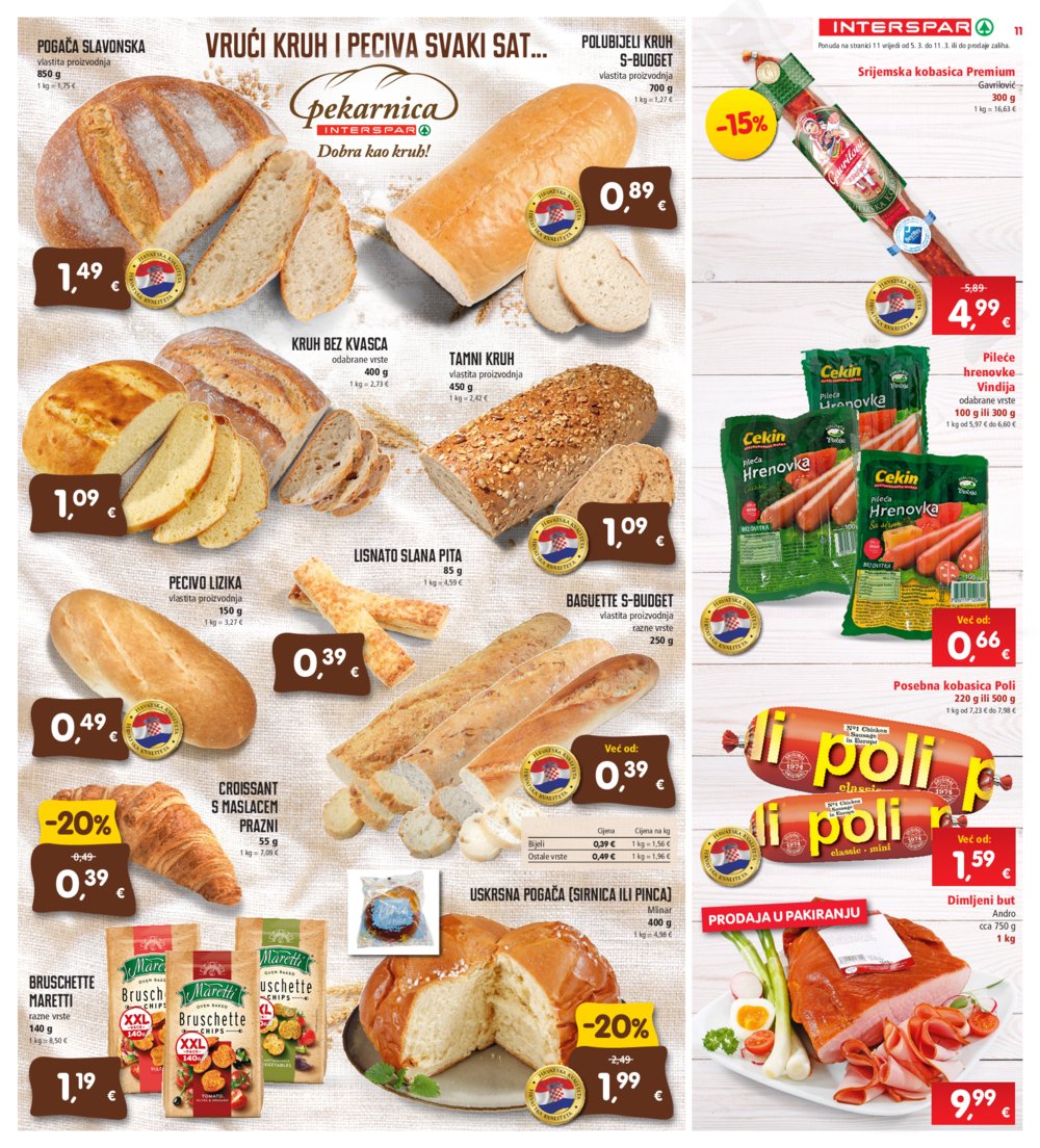 INTERSPAR katalog Akcija 05.03.-11.03.2025.