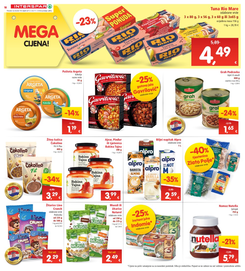 INTERSPAR katalog Akcija 05.03.-11.03.2025.