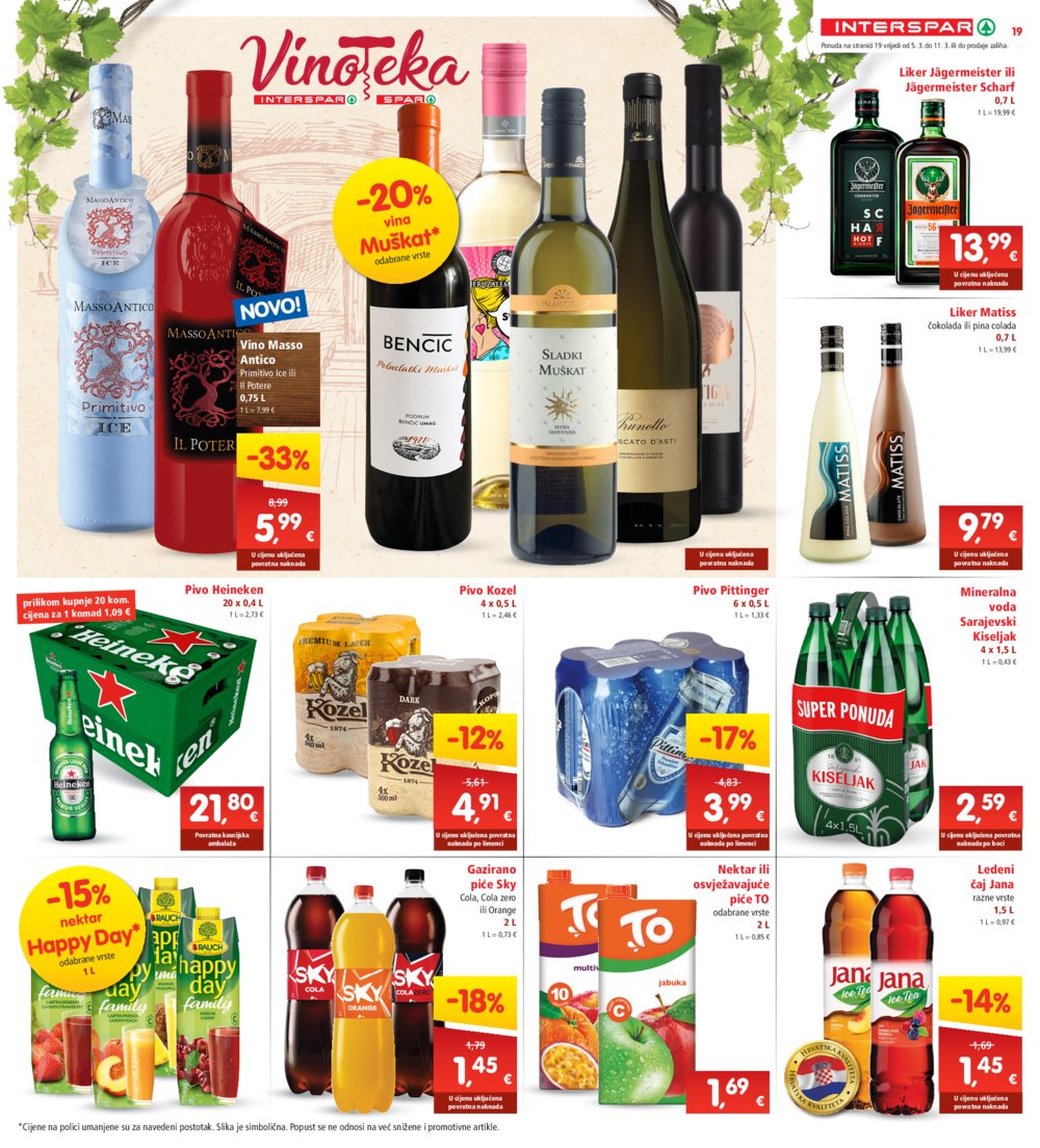 INTERSPAR katalog Akcija 05.03.-11.03.2025.