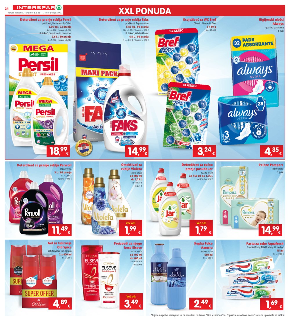 INTERSPAR katalog Akcija 05.03.-11.03.2025.