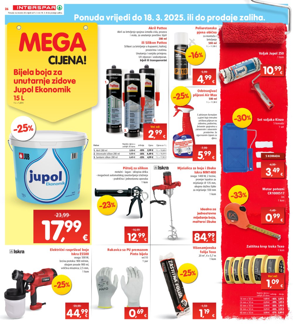 INTERSPAR katalog Akcija 05.03.-11.03.2025.