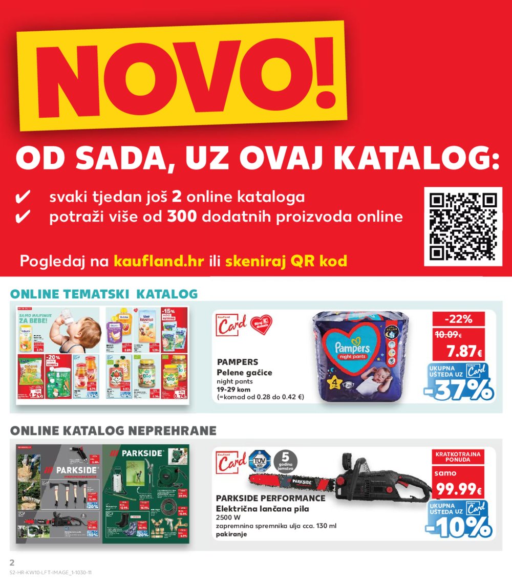Kaufland katalog XXL Obiteljska Pakiranja 05.03.-11.03.2025. Ivanec