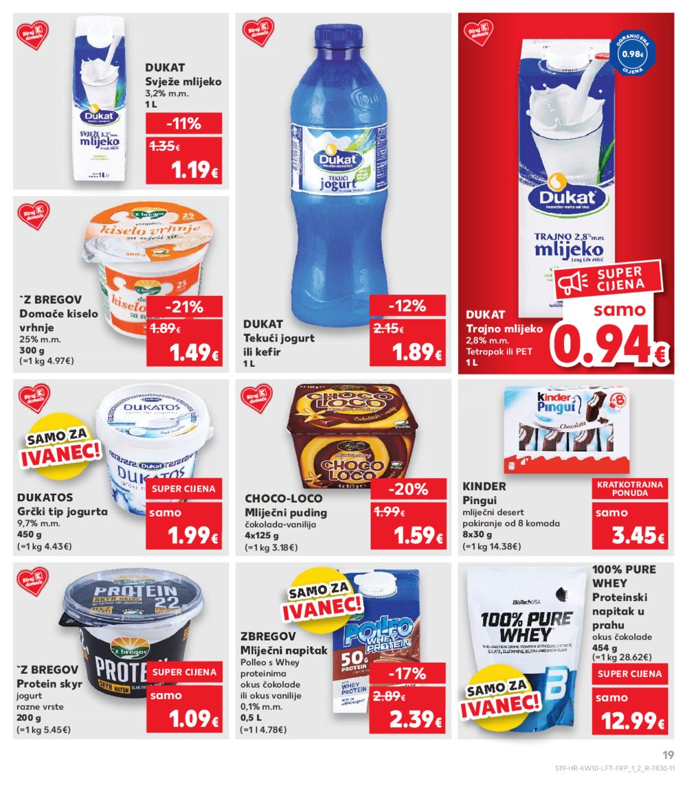 Kaufland katalog XXL Obiteljska Pakiranja 05.03.-11.03.2025. Ivanec