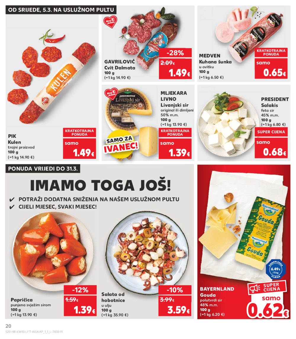 Kaufland katalog XXL Obiteljska Pakiranja 05.03.-11.03.2025. Ivanec