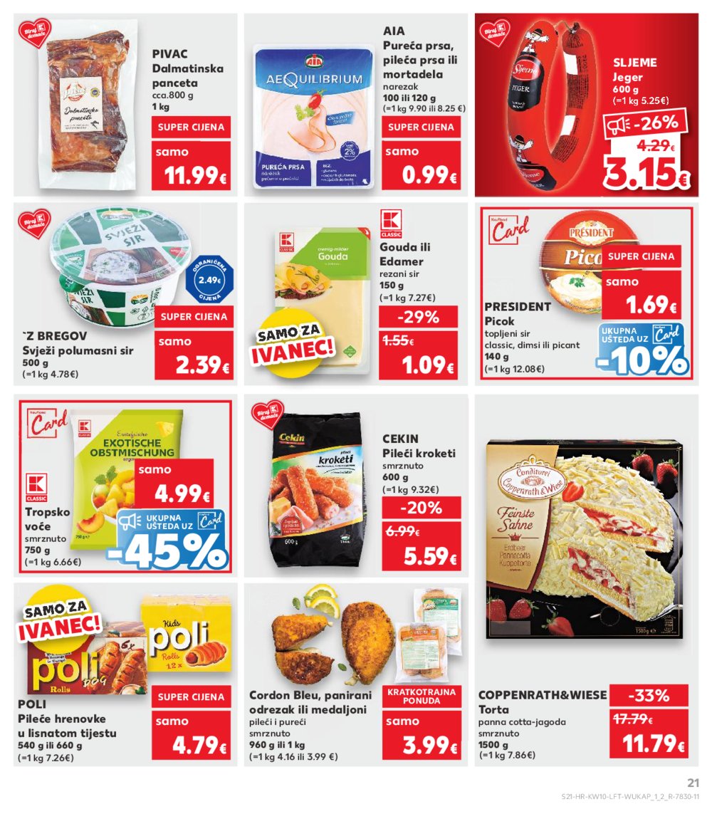 Kaufland katalog XXL Obiteljska Pakiranja 05.03.-11.03.2025. Ivanec