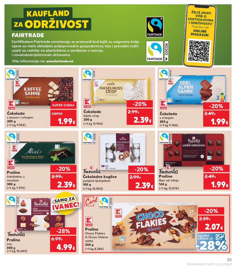 Kaufland katalog XXL Obiteljska Pakiranja 05.03.-11.03.2025. Ivanec