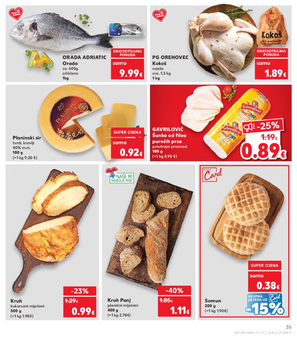 Kaufland katalog XXL Obiteljska Pakiranja 05.03.-11.03.2025. Ivanec