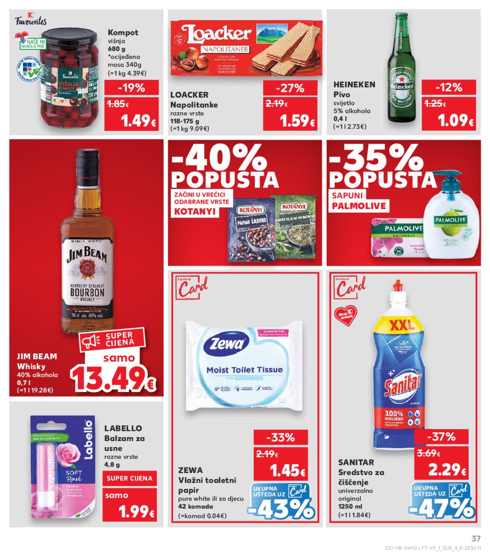 Kaufland katalog XXL Obiteljska Pakiranja 05.03.-11.03.2025. Ivanec