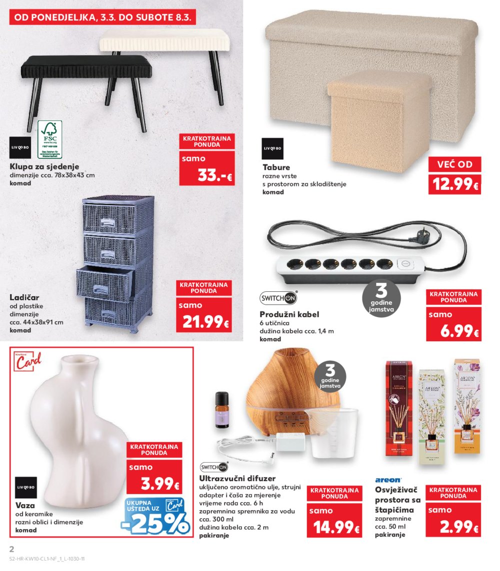 Kaufland katalog Neprehrambenih proizvoda 05.03.-11.03.2025. Odabrane poslovnice