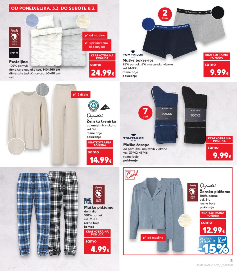 Kaufland katalog Neprehrambenih proizvoda 05.03.-11.03.2025. Odabrane poslovnice