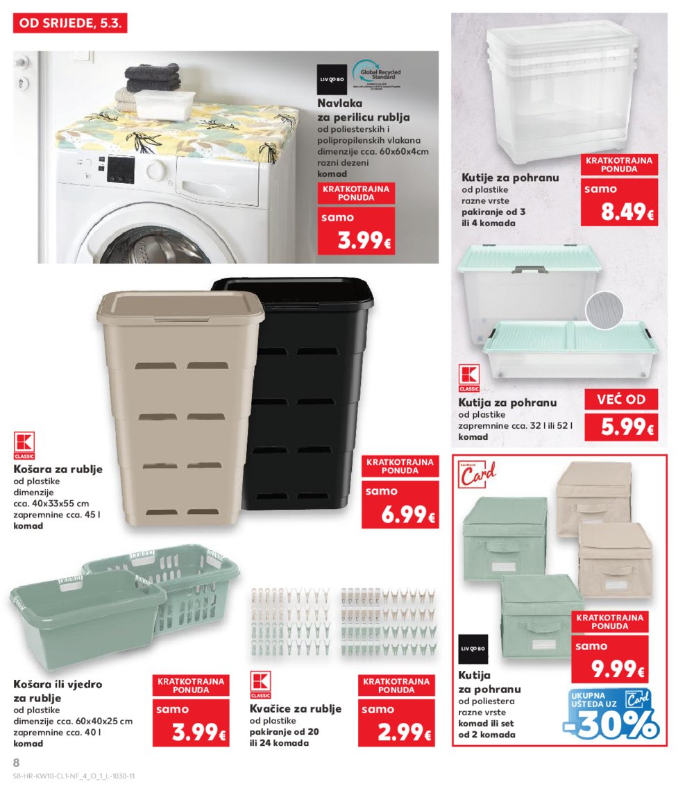 Kaufland katalog Neprehrambenih proizvoda 05.03.-11.03.2025. Odabrane poslovnice