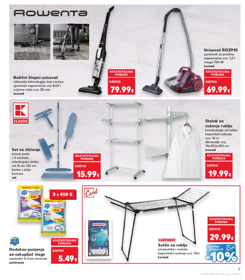 Kaufland katalog Neprehrambenih proizvoda 05.03.-11.03.2025. Odabrane poslovnice