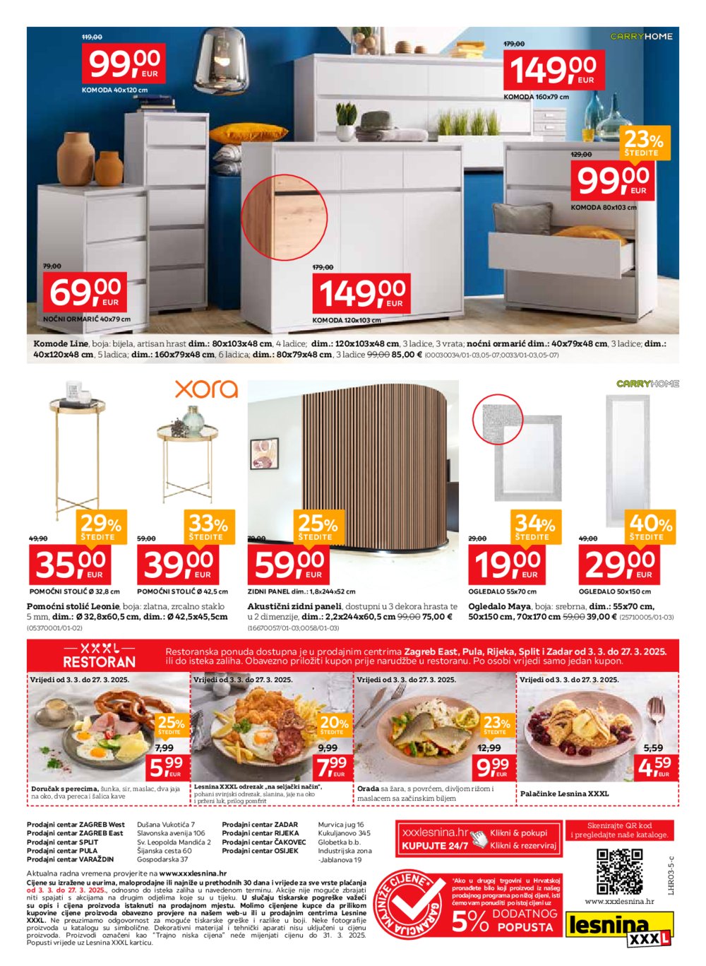 Lesnina katalog Kvaliteta i udobnost 03.03.-27.03.2025.