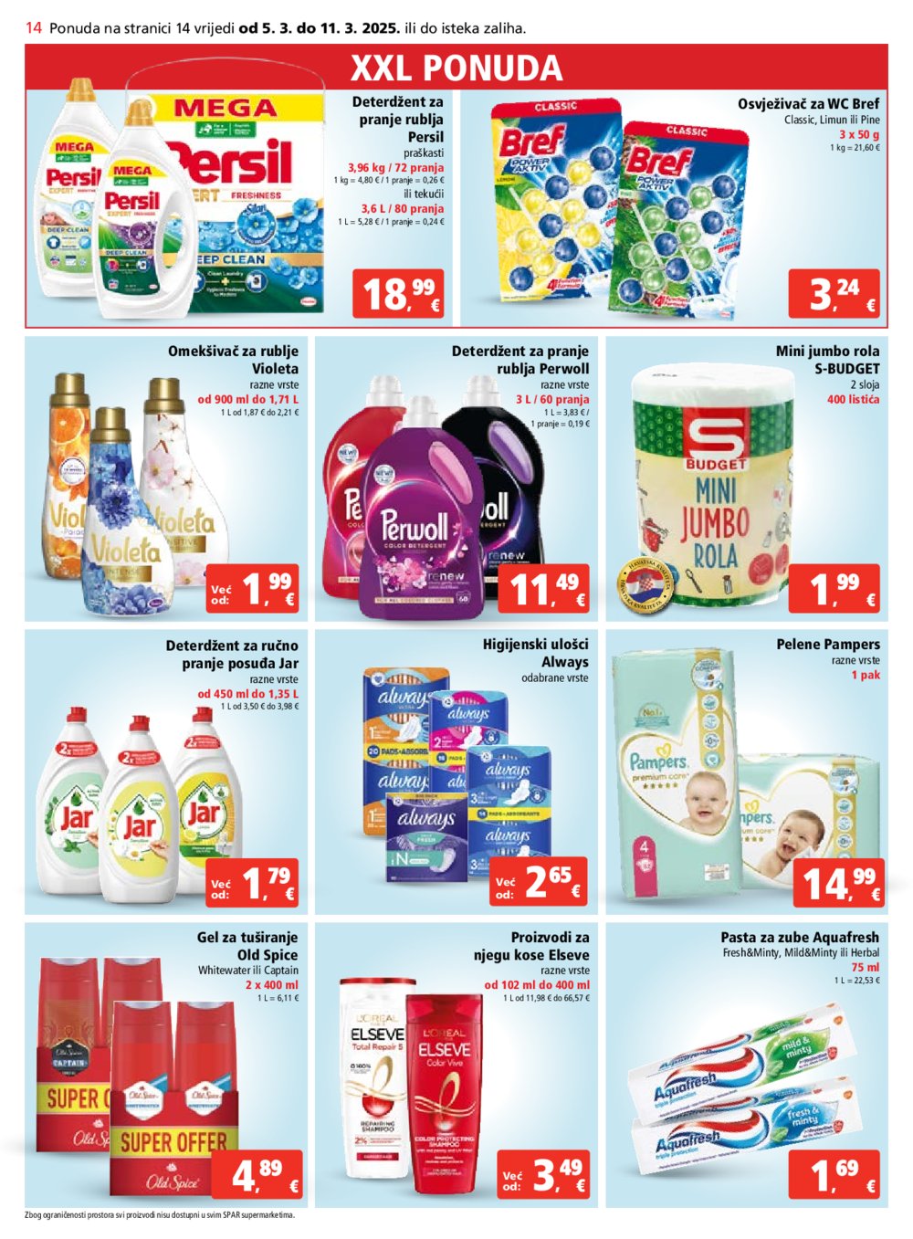 SPAR katalog Akcija 05.03.-11.03.2025.