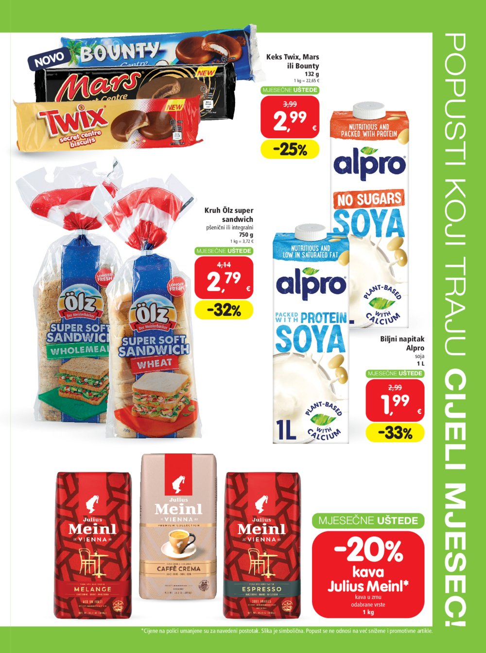 SPAR katalog Mjesečne uštede 05.03.-01.04.2025.