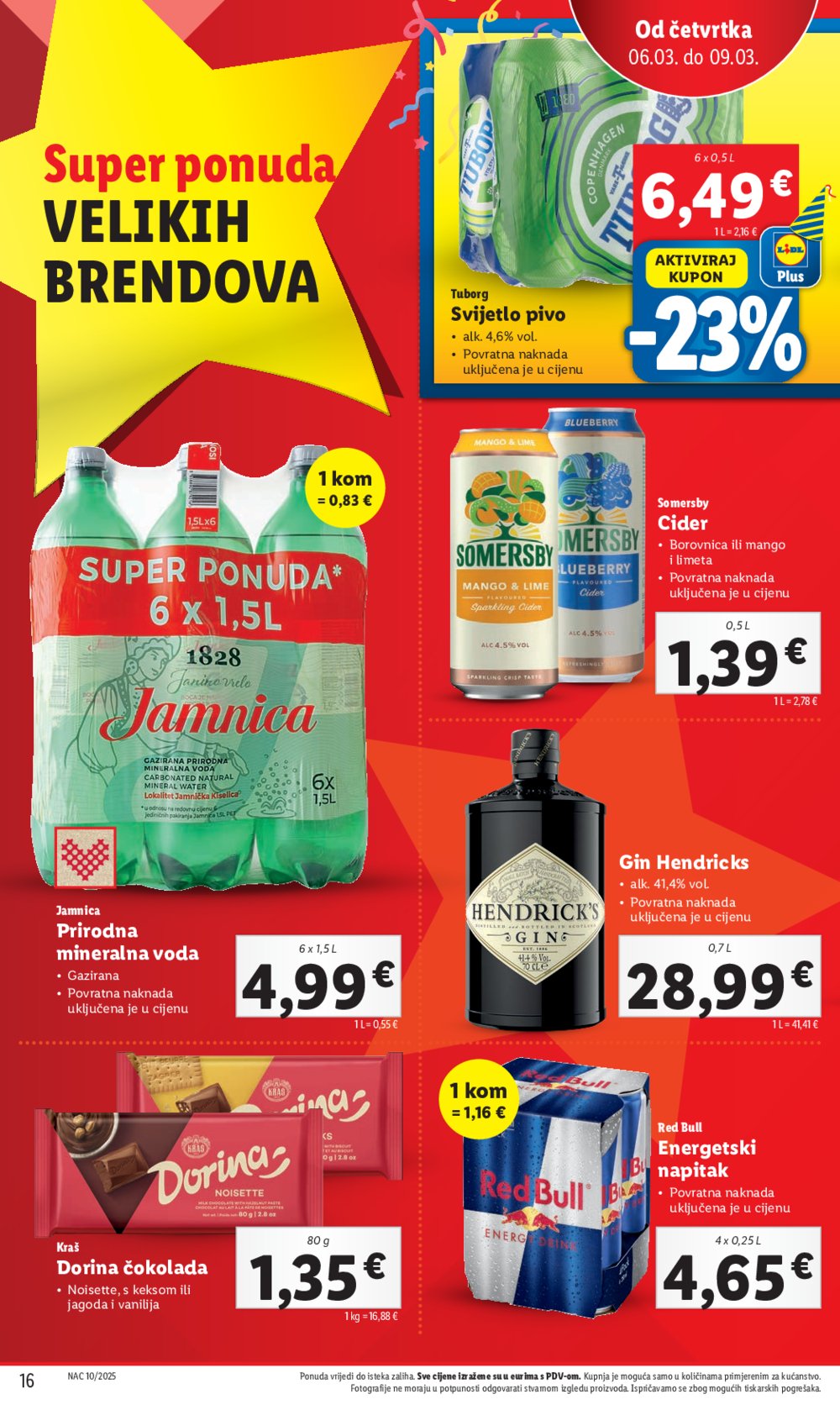 Lidl katalog Super ponuda od četvrtka 06.03.-09.03.2025.