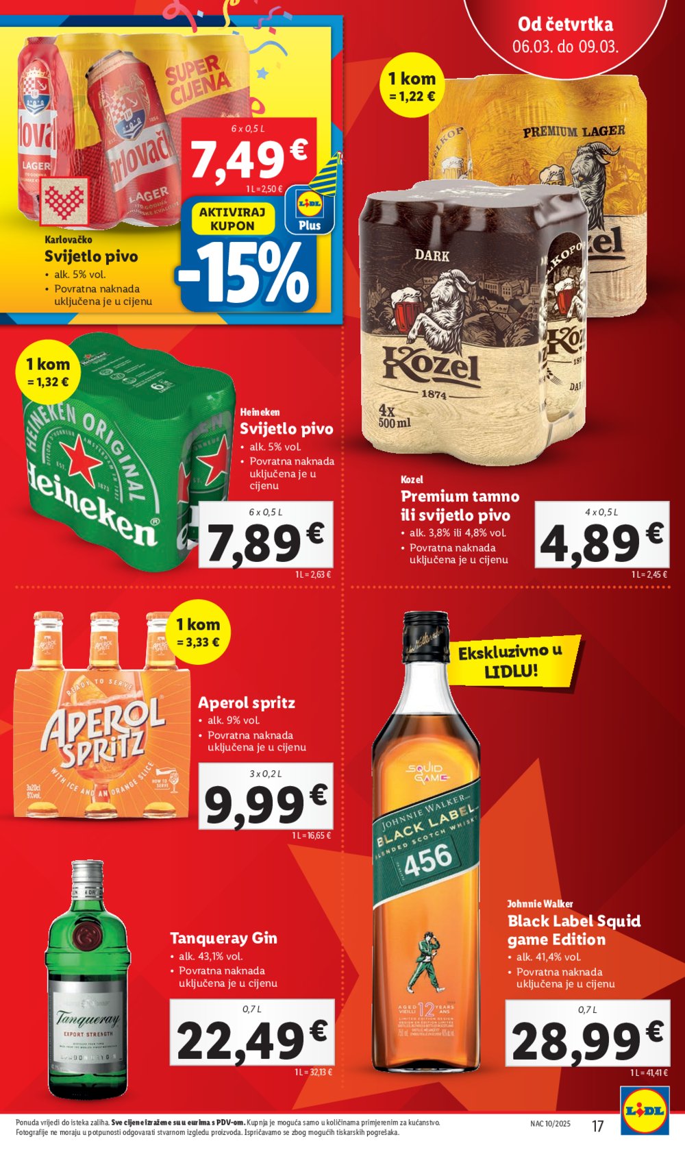 Lidl katalog Super ponuda od četvrtka 06.03.-09.03.2025.