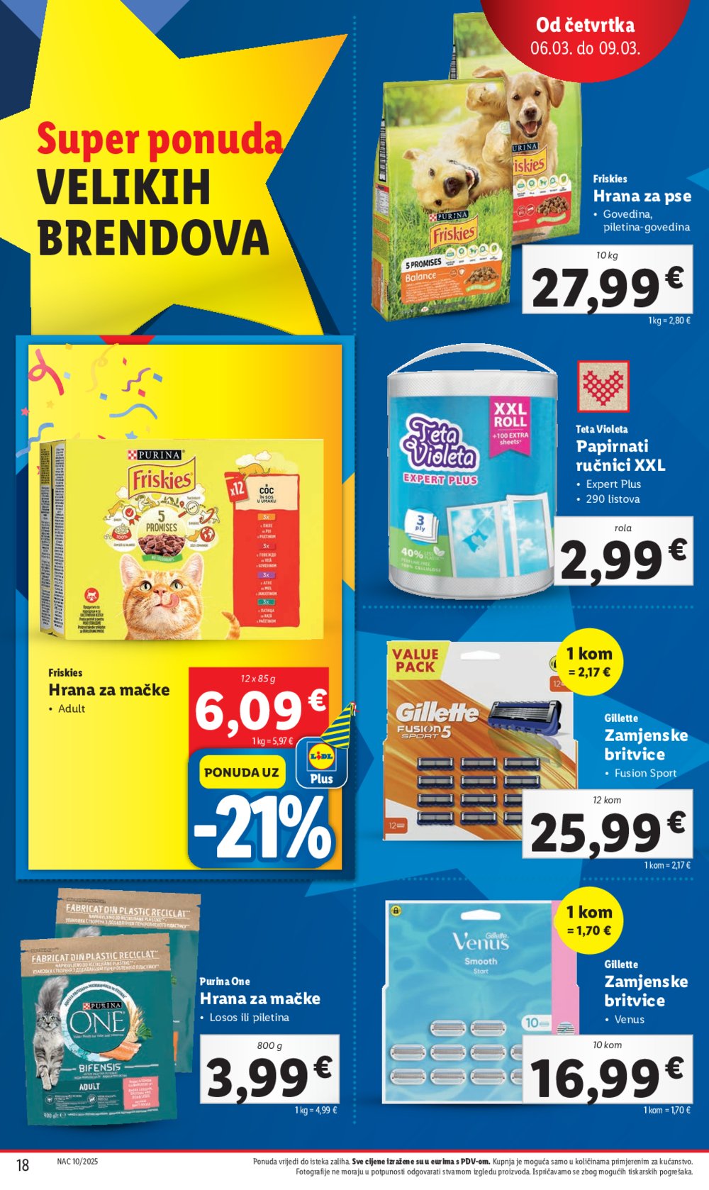 Lidl katalog Super ponuda od četvrtka 06.03.-09.03.2025.