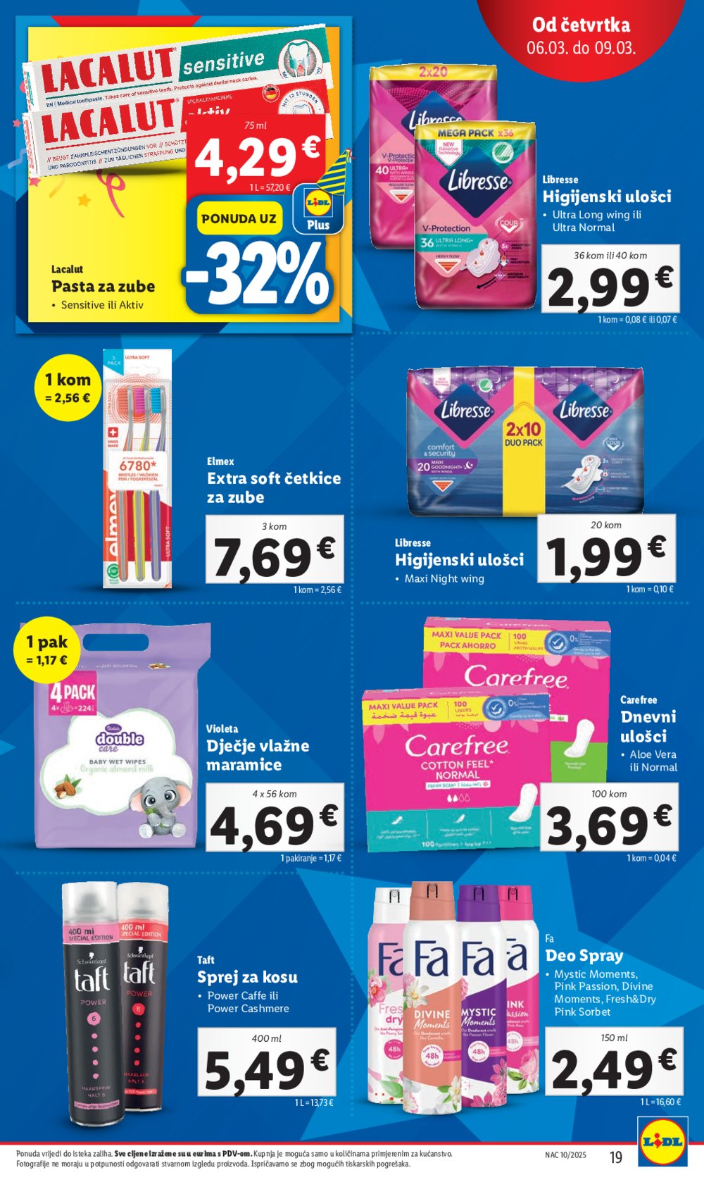 Lidl katalog Super ponuda od četvrtka 06.03.-09.03.2025.