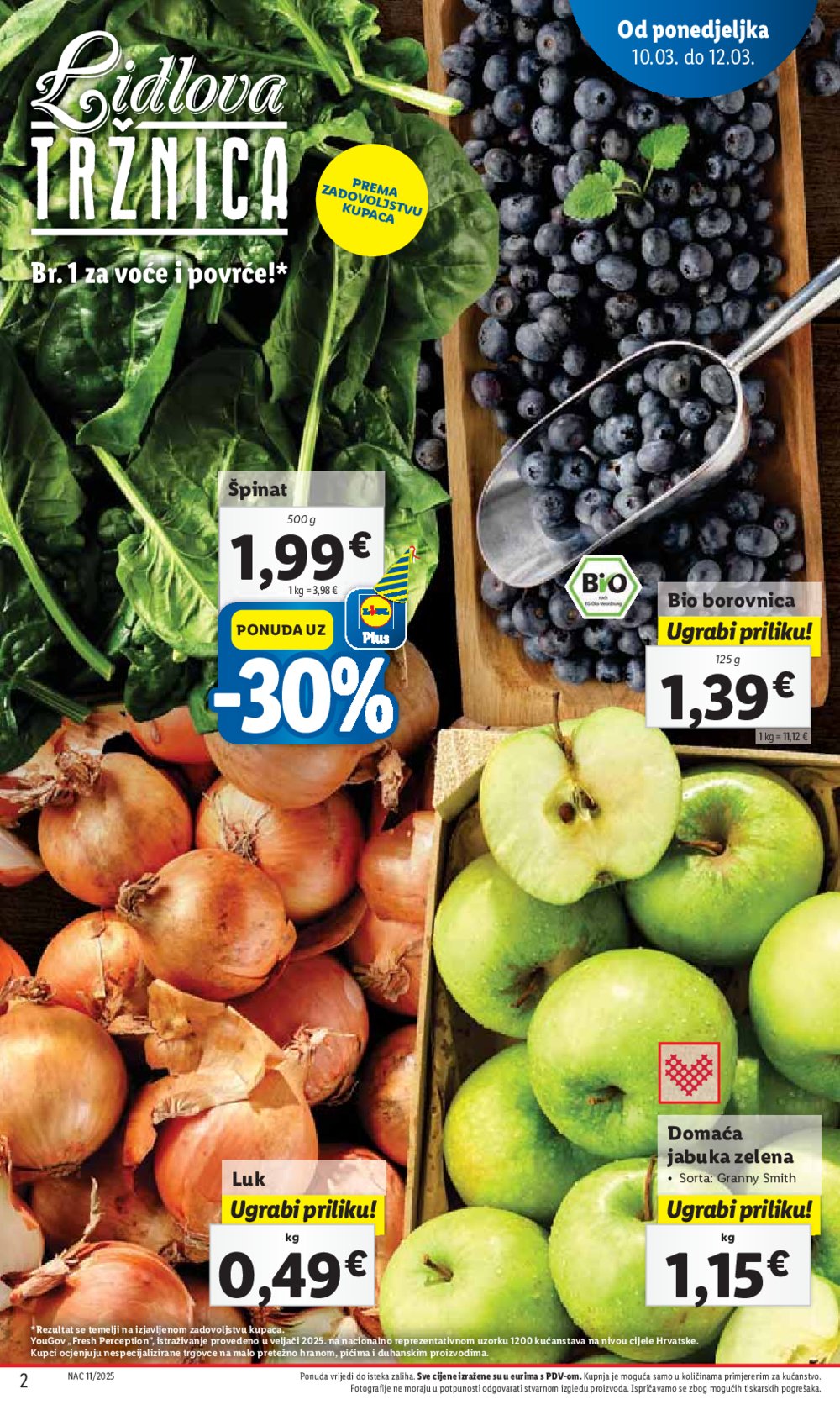 Lidl katalog Super ponuda od ponedjeljka 10.03.-16.03.2025.