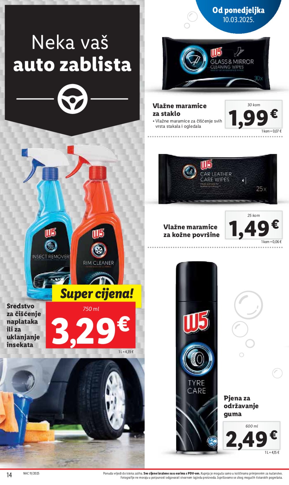 Lidl katalog Super ponuda od ponedjeljka 10.03.-16.03.2025.