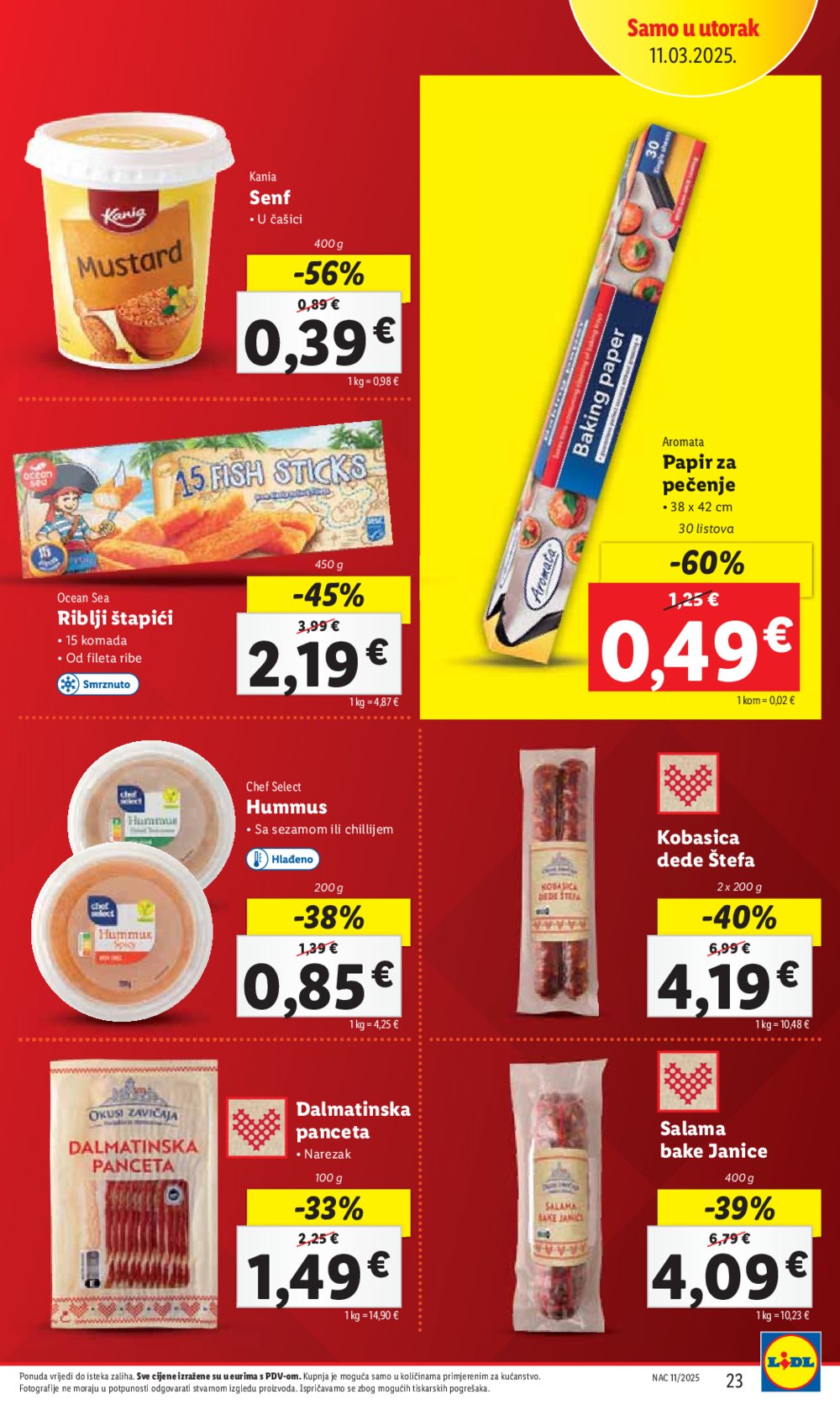 Lidl katalog Super ponuda od ponedjeljka 10.03.-16.03.2025.