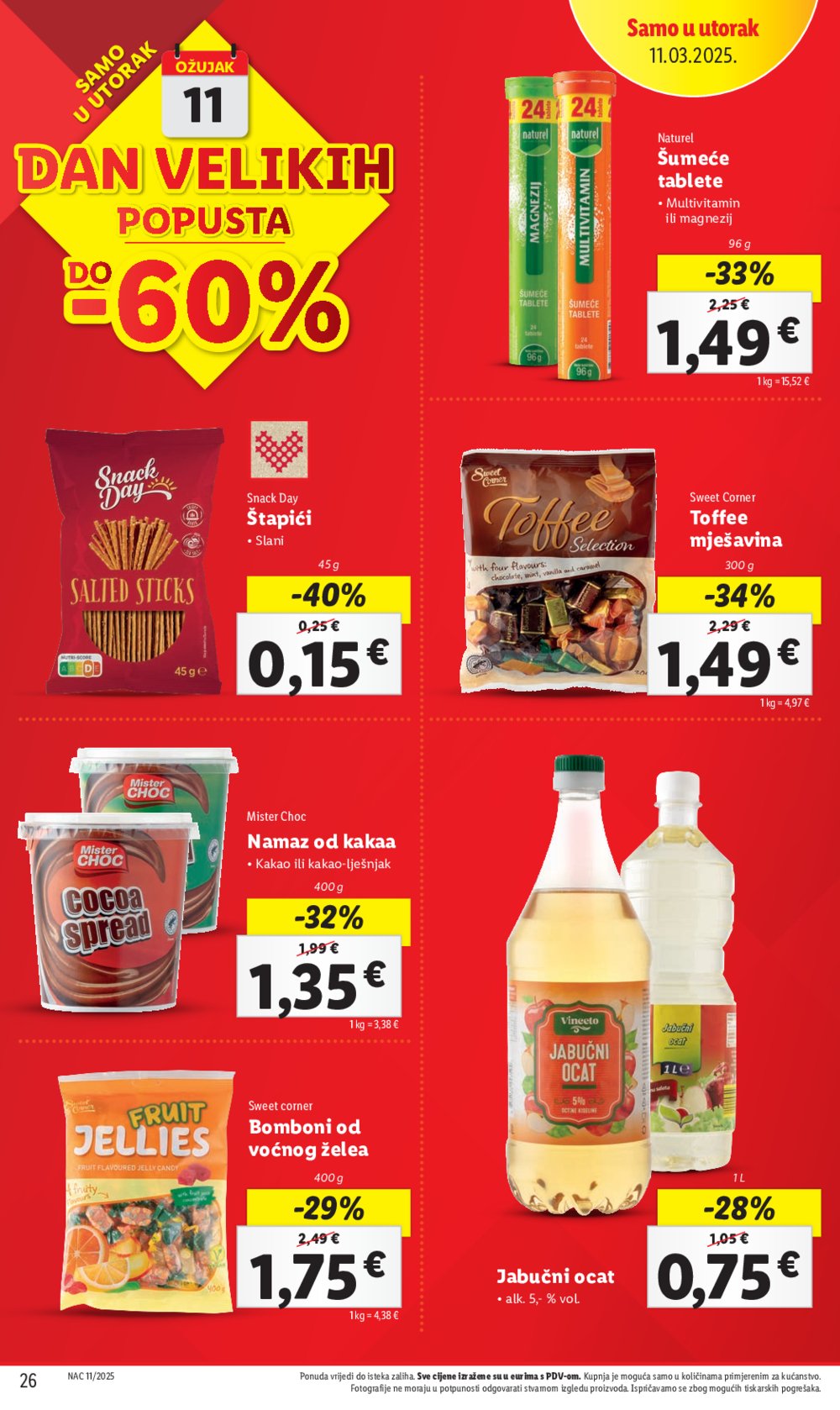 Lidl katalog Super ponuda od ponedjeljka 10.03.-16.03.2025.