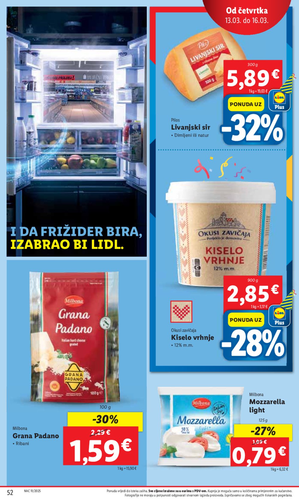 Lidl katalog Super ponuda od ponedjeljka 10.03.-16.03.2025.