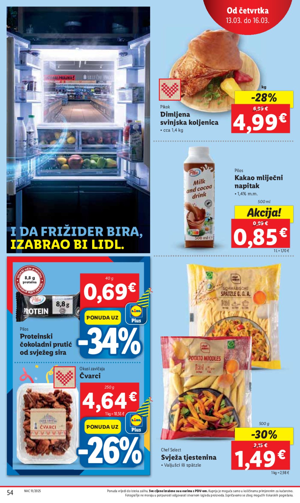 Lidl katalog Super ponuda od ponedjeljka 10.03.-16.03.2025.