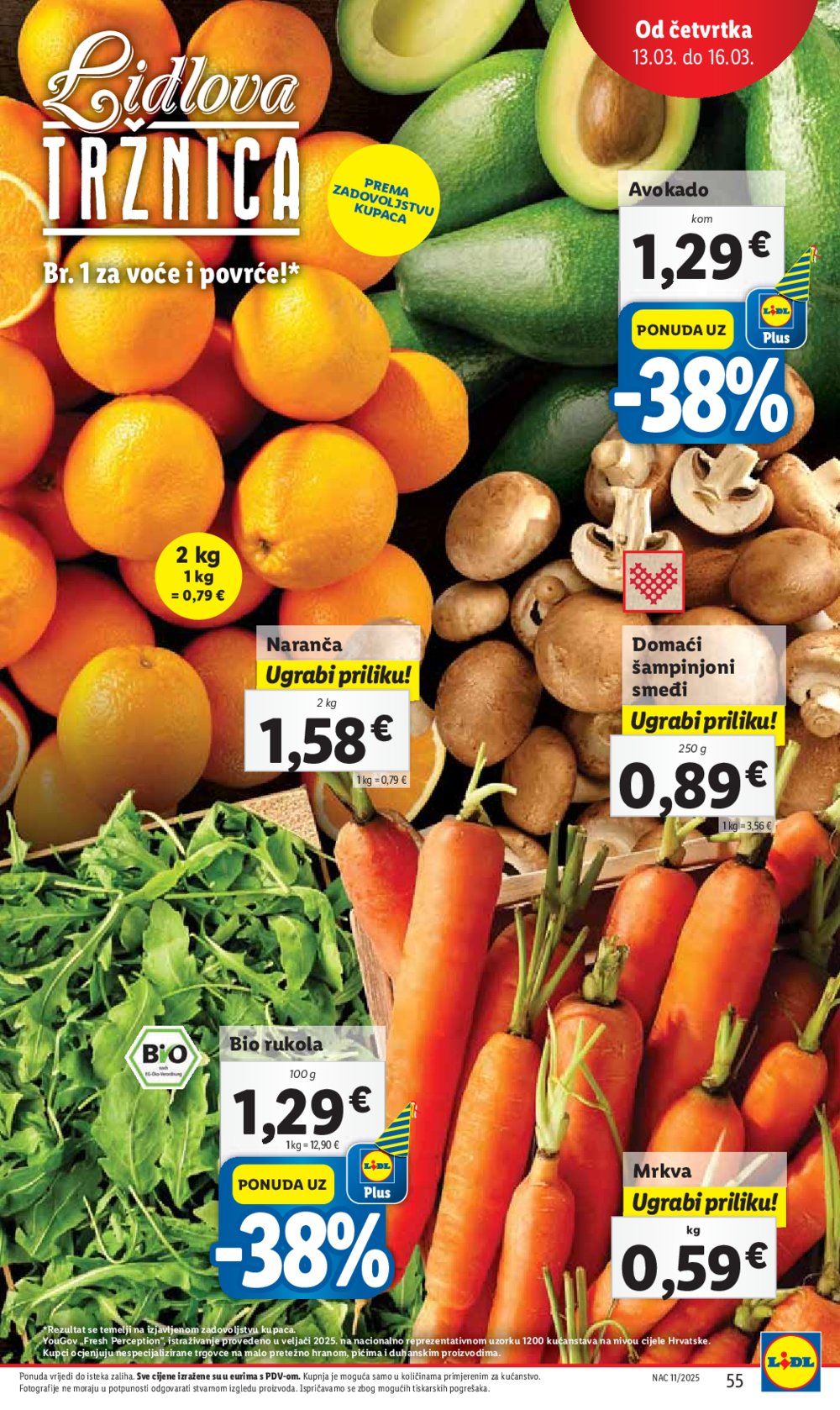 Lidl katalog Super ponuda od ponedjeljka 10.03.-16.03.2025.