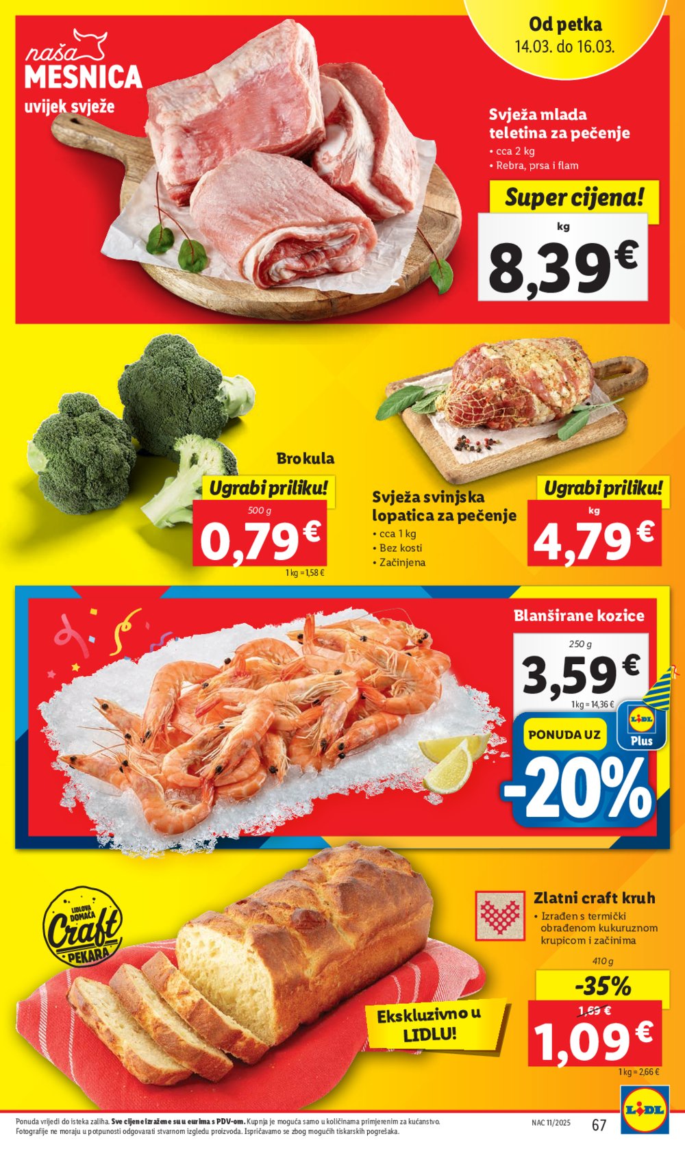 Lidl katalog Super ponuda od ponedjeljka 10.03.-16.03.2025.