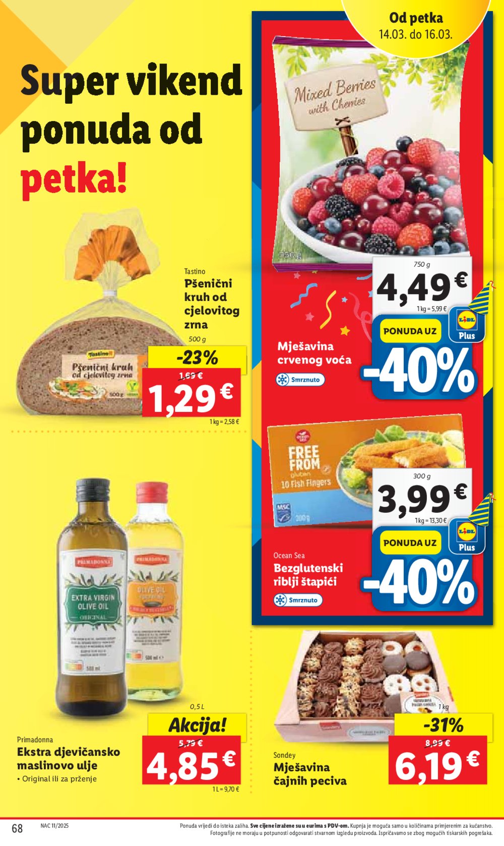 Lidl katalog Super ponuda od ponedjeljka 10.03.-16.03.2025.