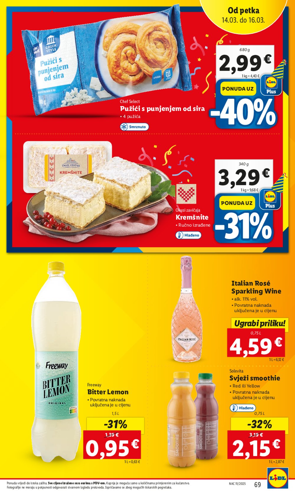 Lidl katalog Super ponuda od ponedjeljka 10.03.-16.03.2025.