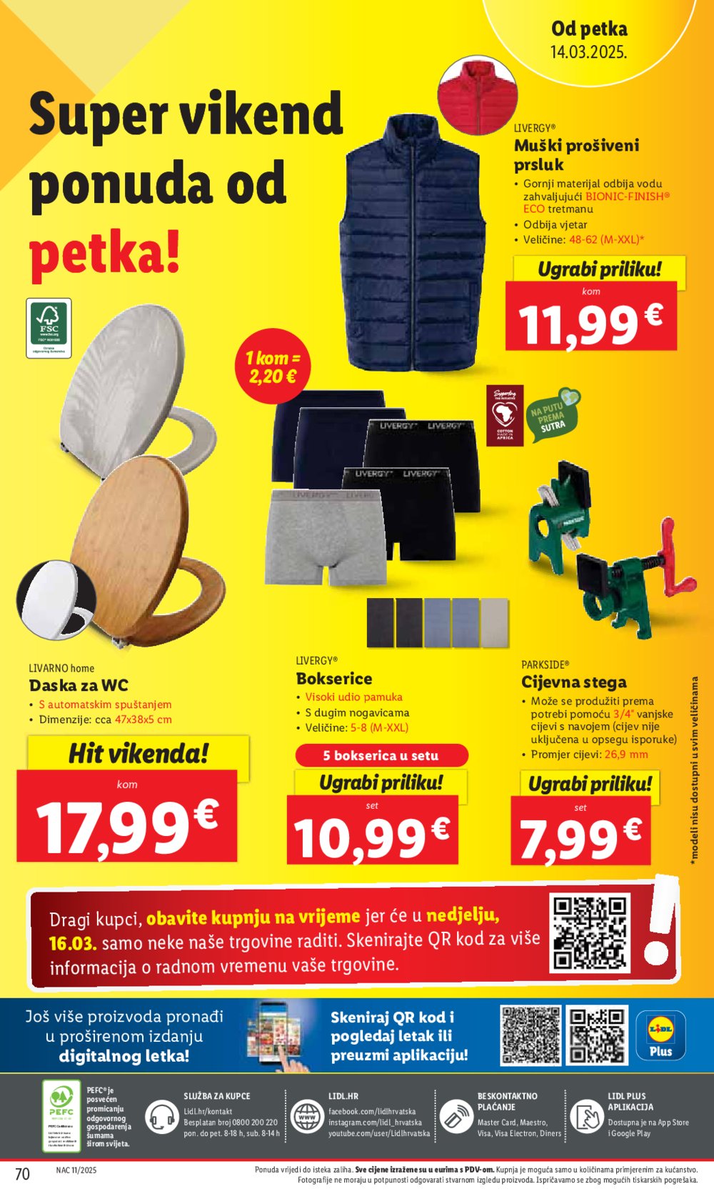 Lidl katalog Super ponuda od ponedjeljka 10.03.-16.03.2025.