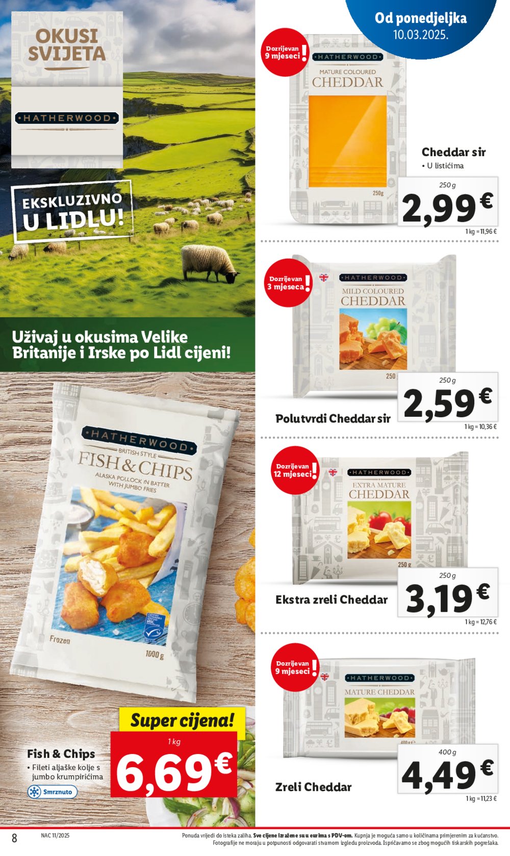 Lidl katalog Super ponuda od ponedjeljka 10.03.-16.03.2025.