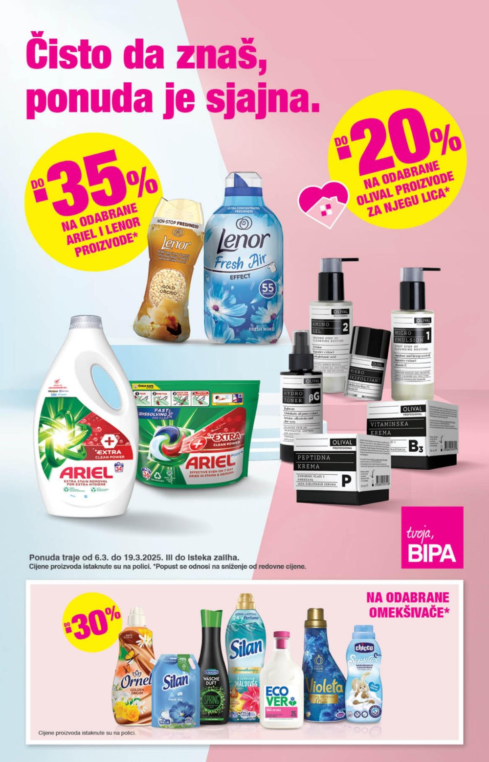 Bipa katalog Akcija 06.03.-19.03.2025.