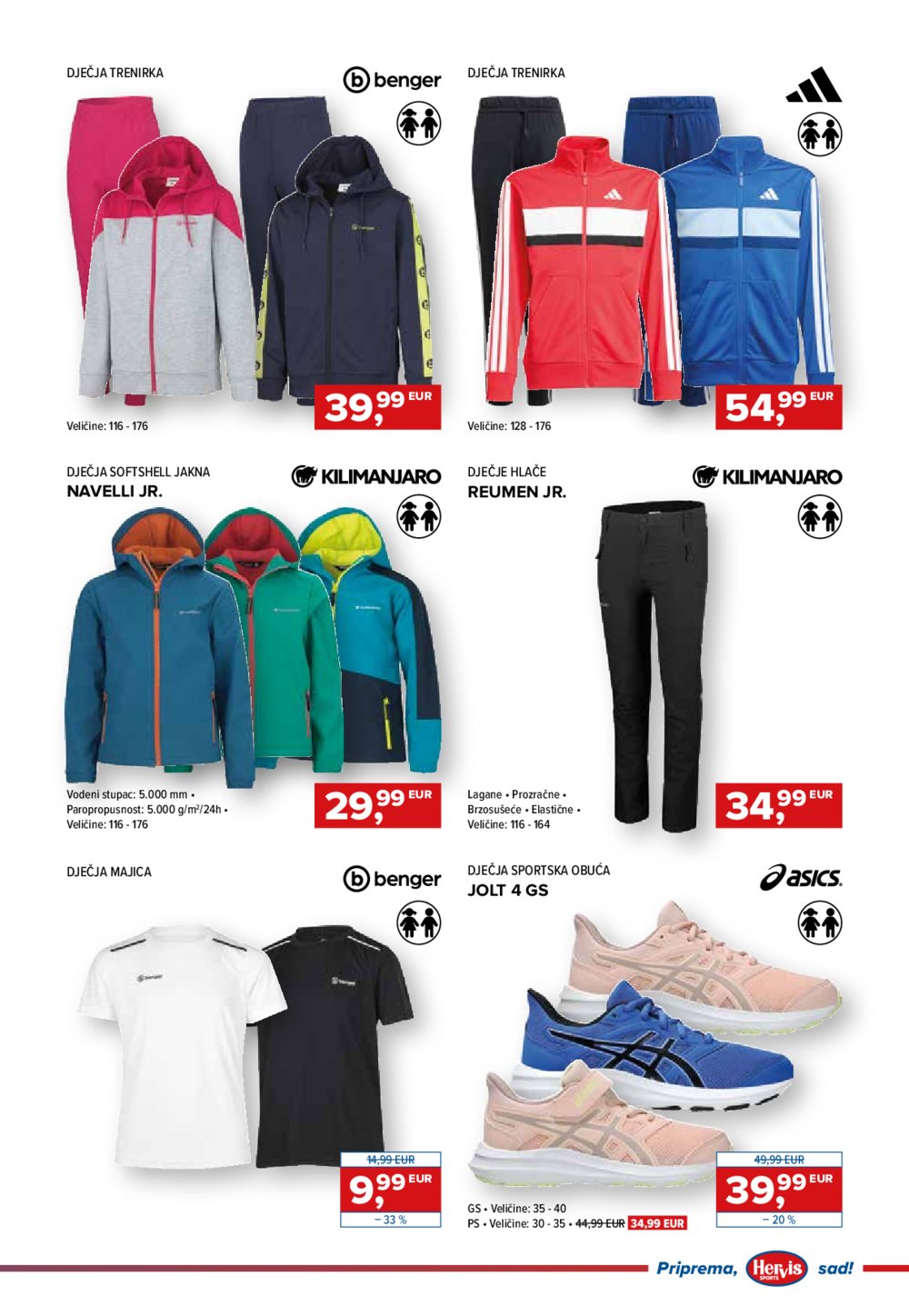 Hervis katalog Aktivno slobodno vrijeme 12.03.-18.03.2025.