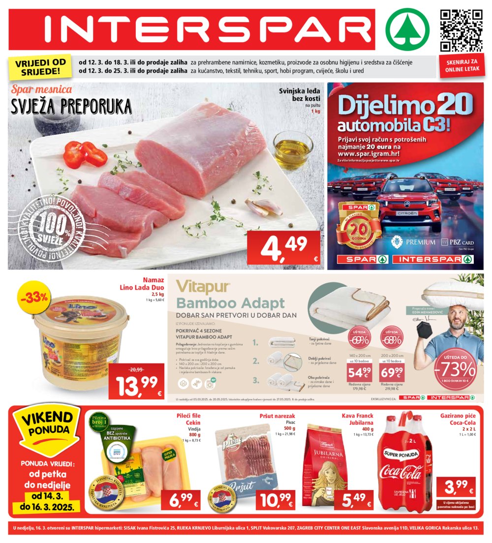 INTERSPAR katalog Akcija 12.03.-18.03.2025.