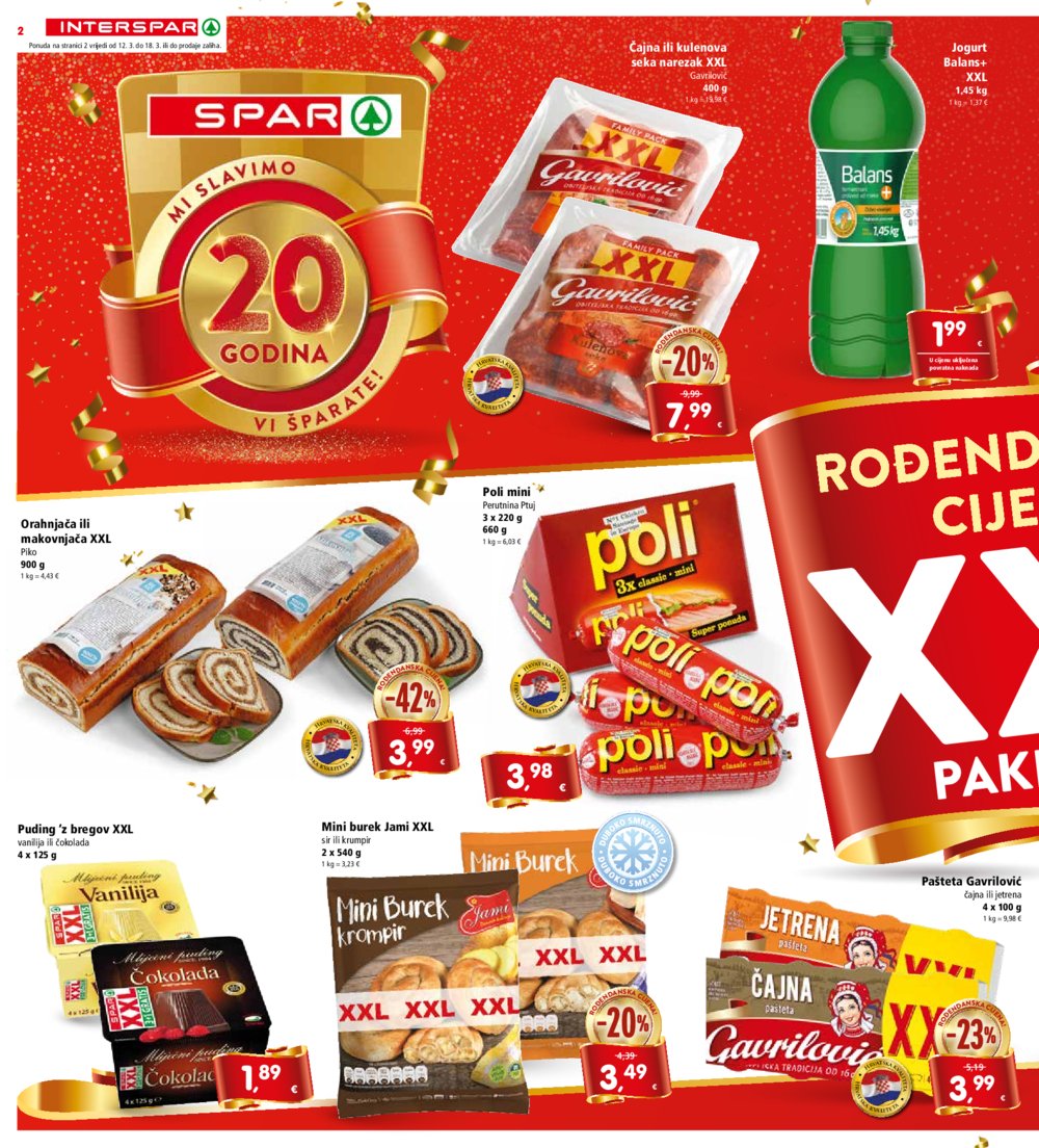 INTERSPAR katalog Akcija 12.03.-18.03.2025.