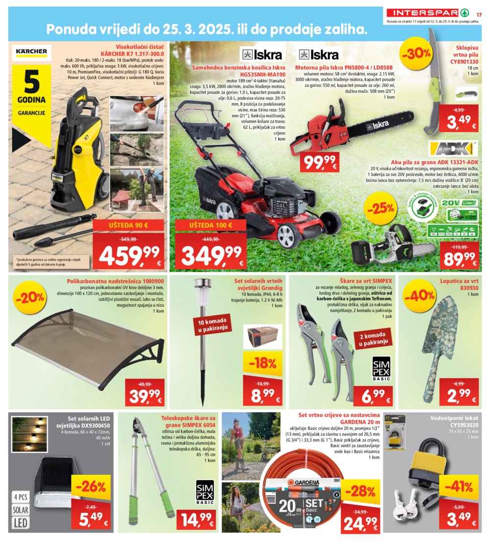 INTERSPAR katalog Akcija 12.03.-18.03.2025.