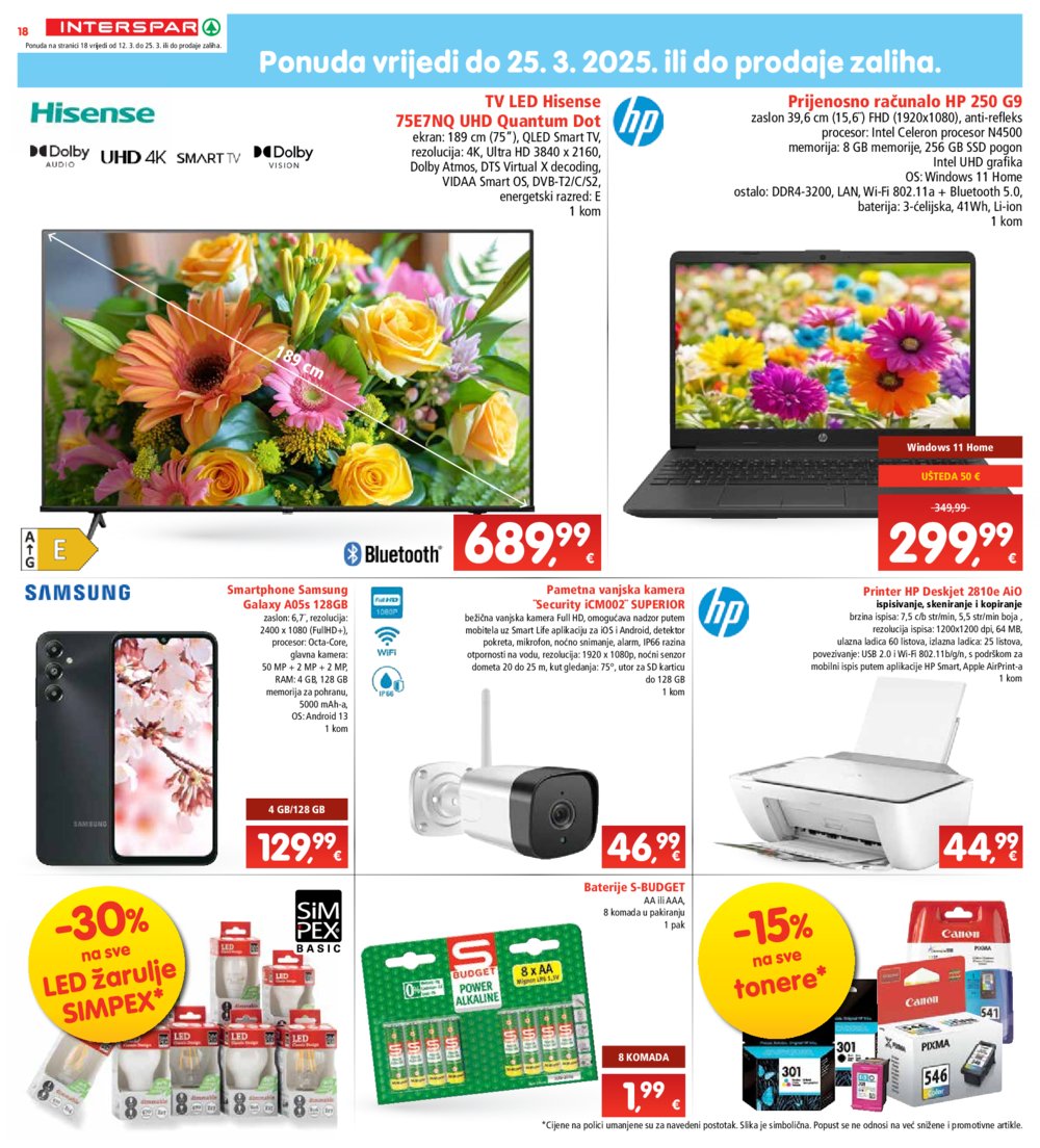 INTERSPAR katalog Akcija 12.03.-18.03.2025.