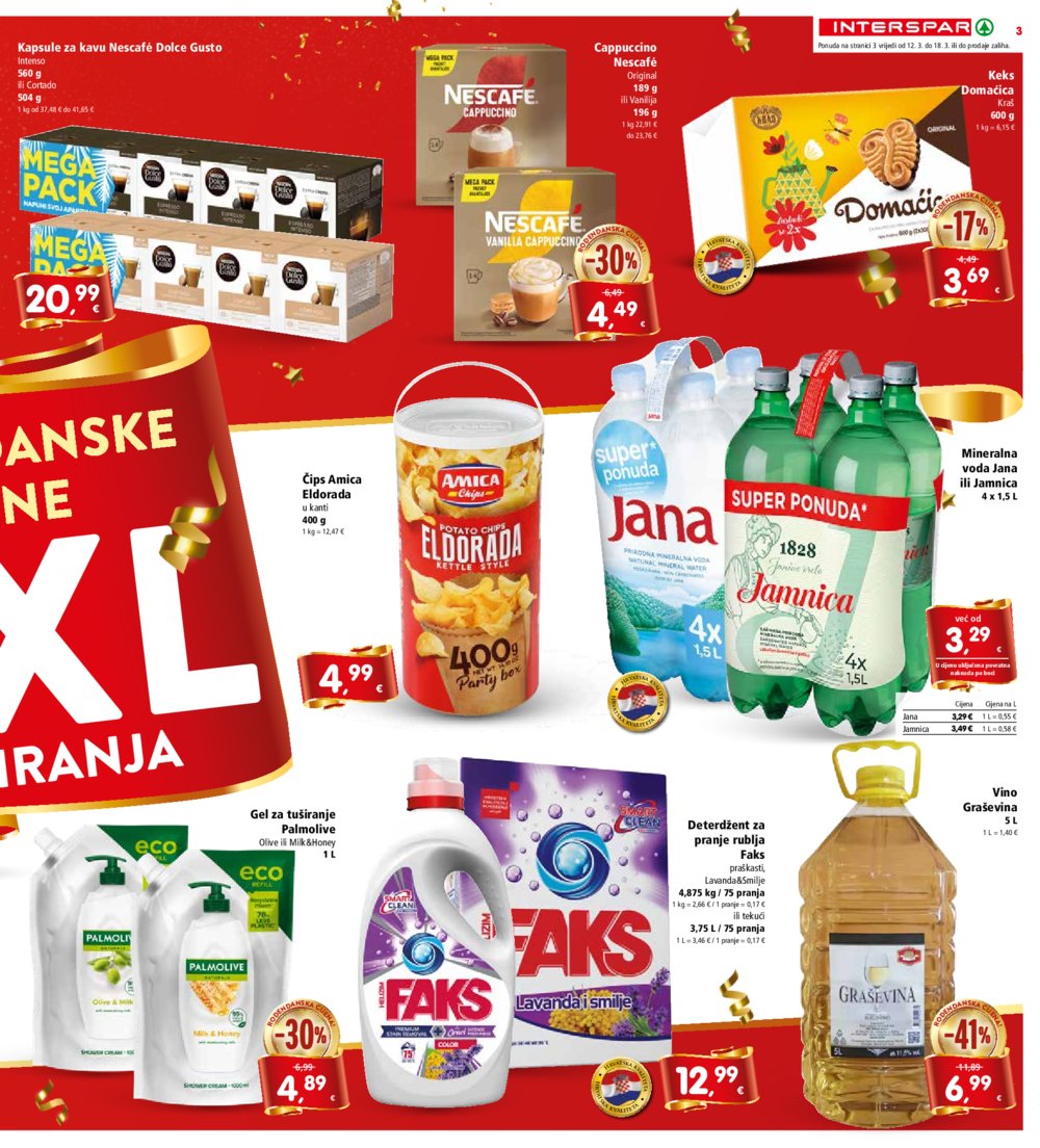 INTERSPAR katalog Akcija 12.03.-18.03.2025.